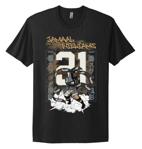 JMW Anime Black T-Shirt