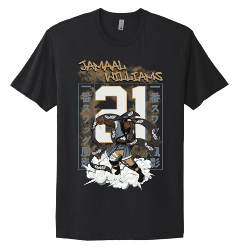 JMW Anime Black T-Shirt